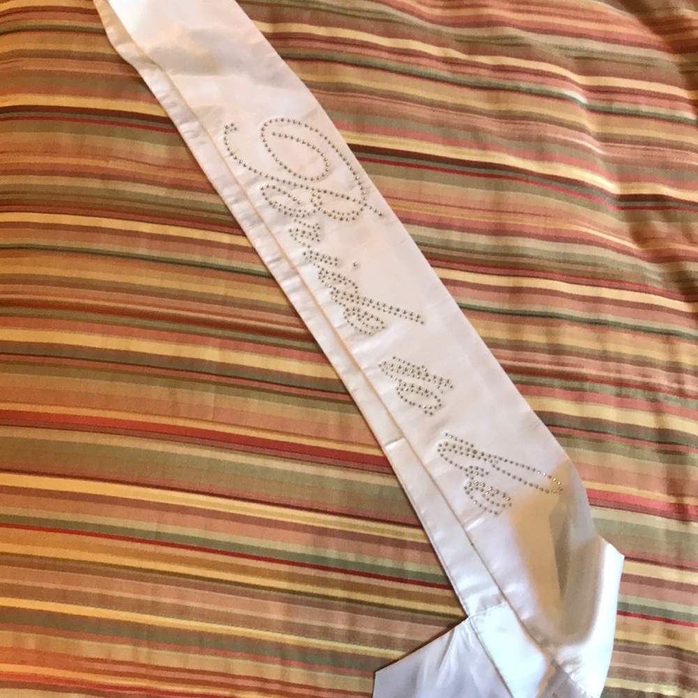 Bride to be sash for bachelorette